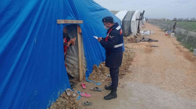 Jandarmadan düzensiz göçe yönelik huzur uygulaması