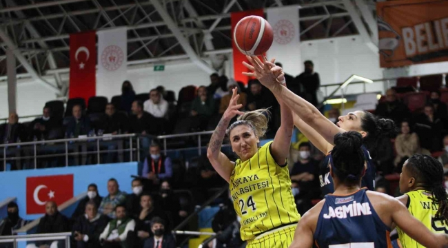 Kadınlar Basketbol Süper Ligi: Çukurova Basketbol: 86 - Çankaya Üniversitesi: 72