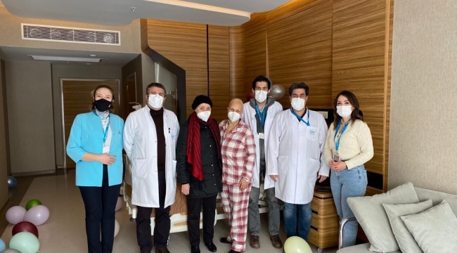 Kanseri Liv Hospital'da yendi