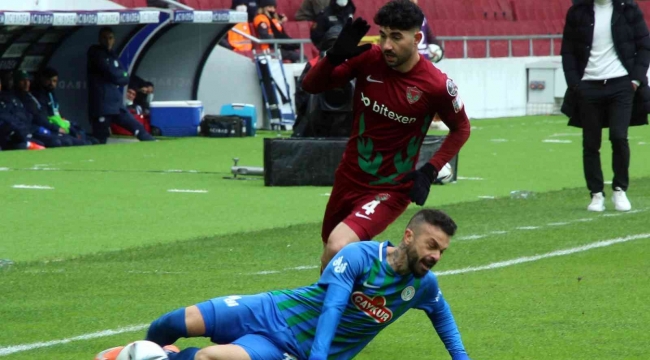 Spor Toto Süper Lig: A. Hatayspor: 0 - Çaykur Rizespor: 0