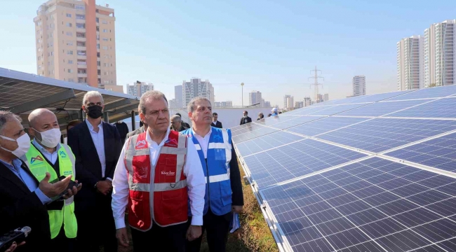 Mersin'in güneşi enerjiye dönüşüyor