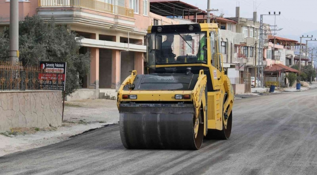 Samandağ'a 11 kilometre beton asfalt