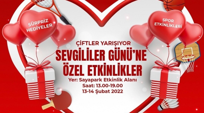 Ziyaretçiler için Sevgililer Gününe özel etkinlikler