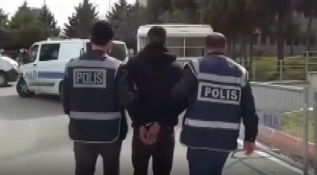 41 suç dosyası olan ve polise ateş ederek kaçmaya çalışan şüpheli kovalamaca sonucu yakalandı