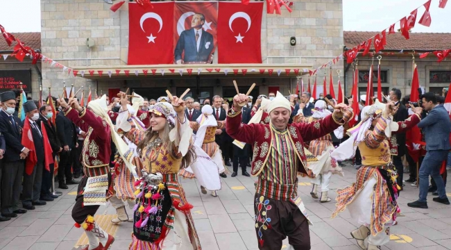 Atatürk'ün Mersin'e gelişinin 99. yıl dönümü kutlandı