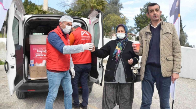 Büyükşehir Belediyesinden Eshab-ı Kehf'de kaynar ikramı