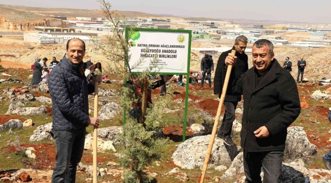 GAİB adına hatıra ormanı kuruldu