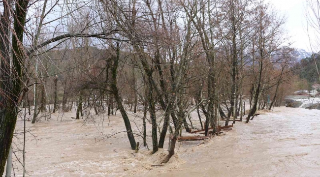 Kahramanmaraş'ta sağanak etkili oldu