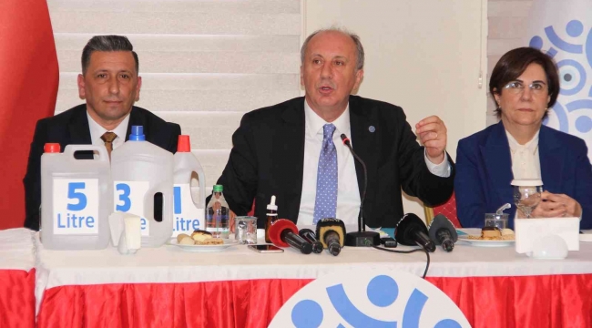 Muharrem İnce, 6 partiye Mersin'den yüklendi