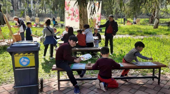 Tarsus Gençlik Kampı'nda sanat etkinliği