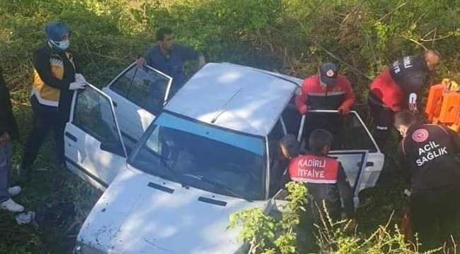 Osmaniye'de minibüs ile otomobil çarpıştı: 2 yaralı