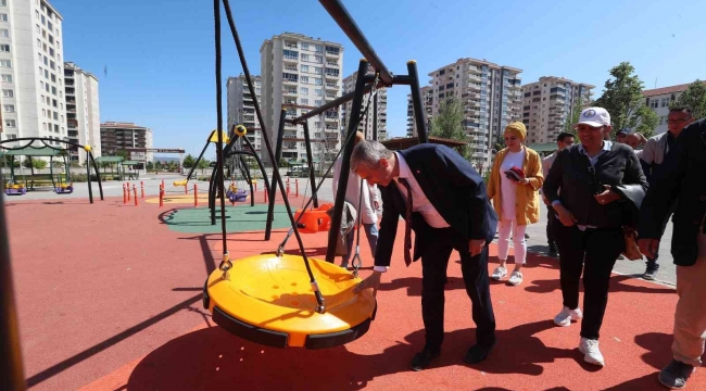 Akkent Mahallesi'ne yeni park