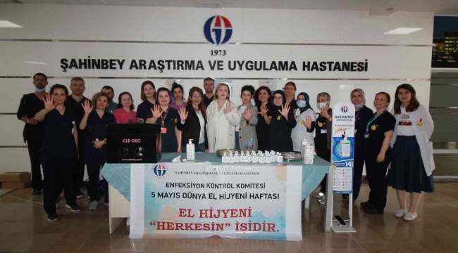 GAÜN Hastanesi'nde "5 Mayıs Dünya El Hijyeni Günü" etkinliği