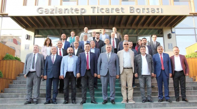 Gaziantep ve Trabzon ticaret borsalarından kardeşlik imzası