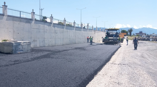 Hatay'da yol çalışmaları