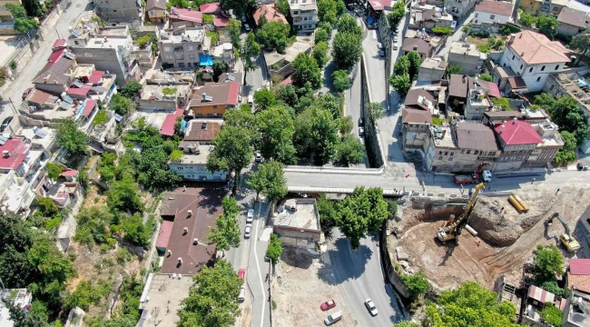 Kahramanmaraş'ta Yeni Kanlıdere Köprüsü'nde çalışmalar başladı