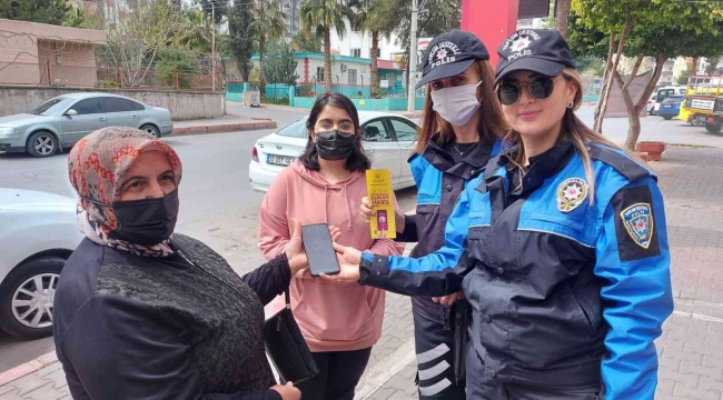 Mersin polisi, KADES konusunda vatandaşları bilgilendirdi