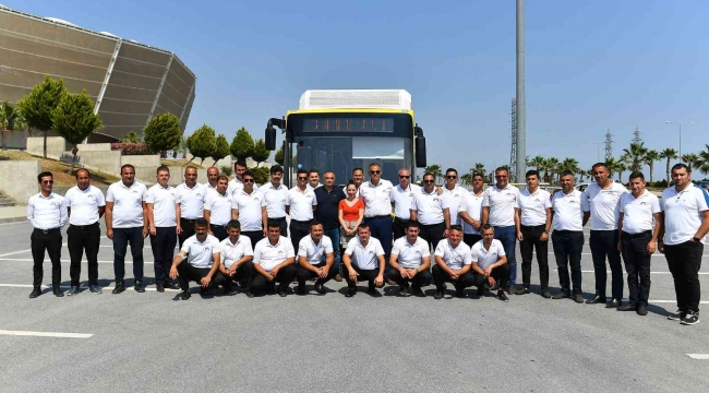 Mersin'de otobüs şoförlerine 'ileri sürüş teknikleri eğitimi'