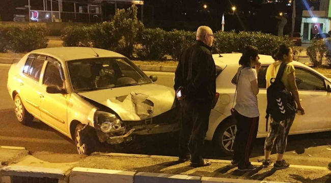 Mersin'de trafik kazası: 1 yaralı