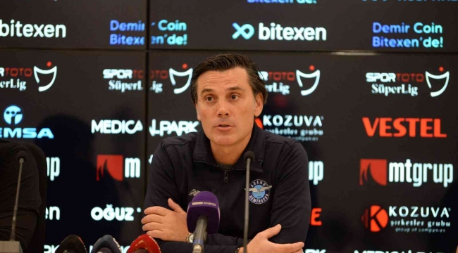 Montella: "Demek ki Avrupa'ya gitmeye hazır değiliz"