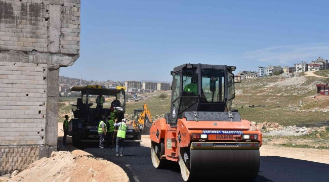 Şahinbey'de bahar ile birlikte asfalt çalışmaları hız kazandı