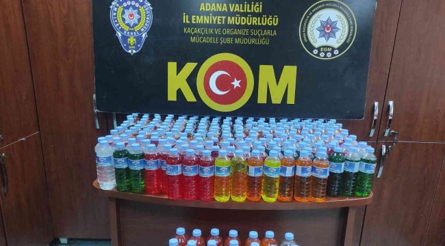 Adana'da kaçakçılık operasyonu