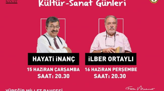 Çarşamba Hayati İnanç, Perşembe İlber Ortaylı Adana'da