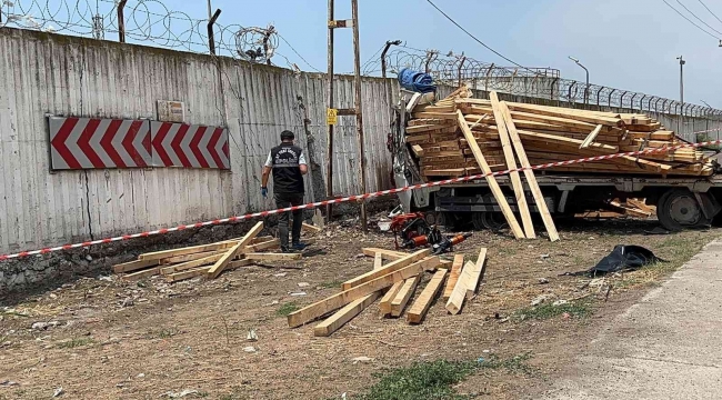 İskenderun'da freni boşalan kamyonet duvara çarptı, sürücü hayatını kaybetti