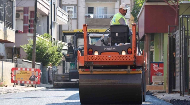 MESKİ'nin asfalt tamir çalışmaları sürüyor