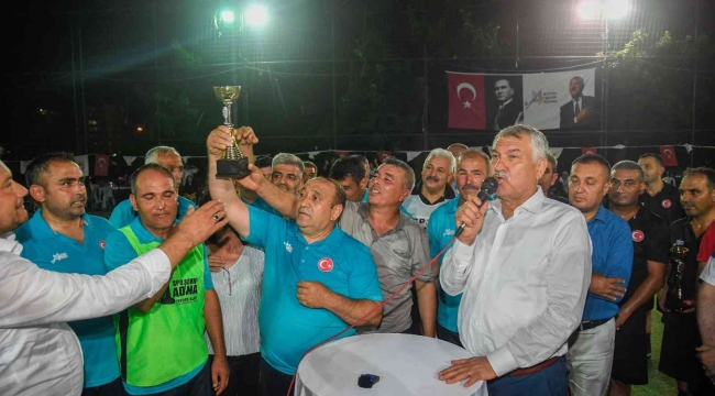 Muhtarlararası Futbol Turnuvası'nda şampiyon Saimbeyli