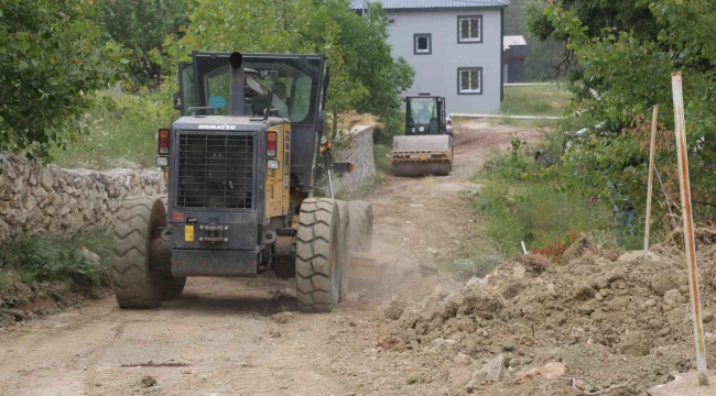 Toroslar Belediyesinden yayla yollarına bakım