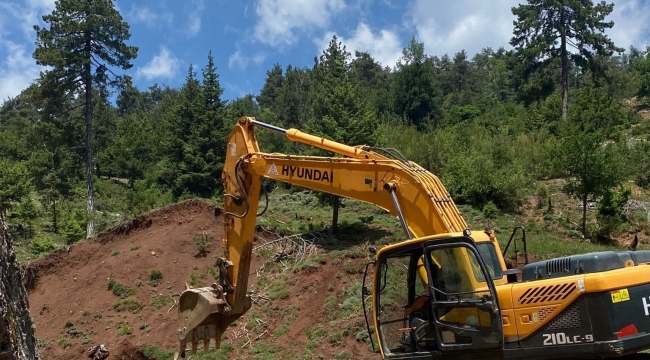 Toroslar'da yol çalışmaları sürüyor