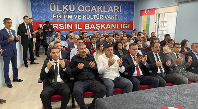 Ülkü Ocakları Mersin İl Başkanlığında görev dağılımı yapıldı