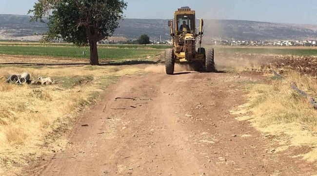 Araban ilçe merkezi ve kırsaldaki çalışmalar sürüyor