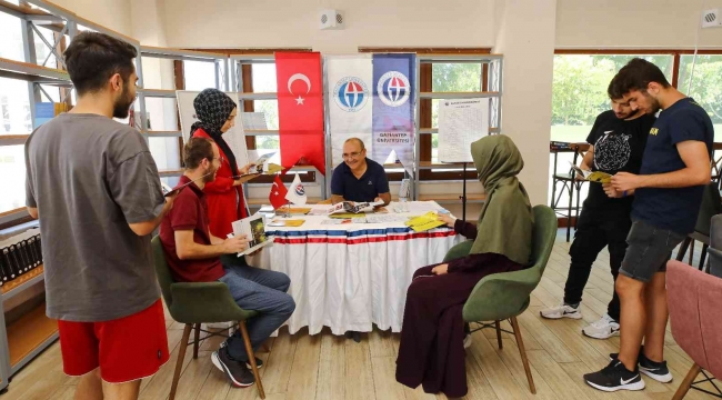 GAÜN'de tercih dönemi için tanıtım bürosu kuruldu