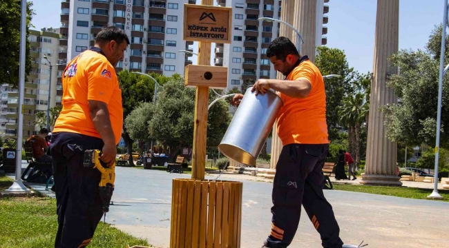 Mersin'de köpek atık istasyonu sayısı 2 kat artırıldı