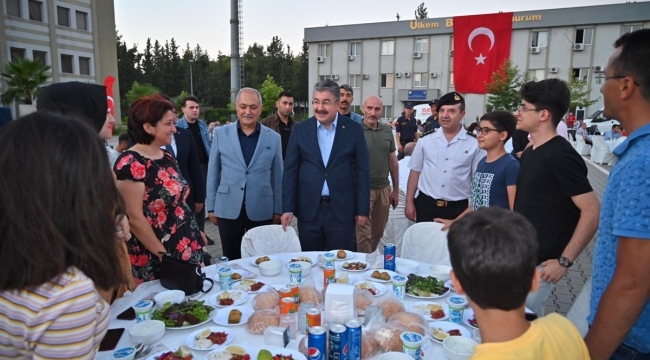 Şehit yakınları ve gazilerin adına onur yemeği düzenlendi