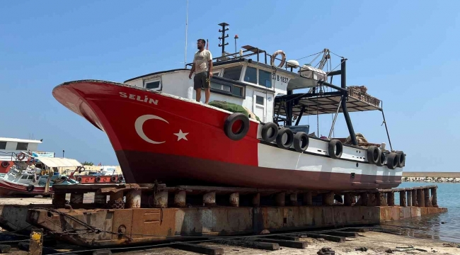 Akdeniz'in balıkçıları, ekmek teknelerini 15 Eylül'e hazırlıyor