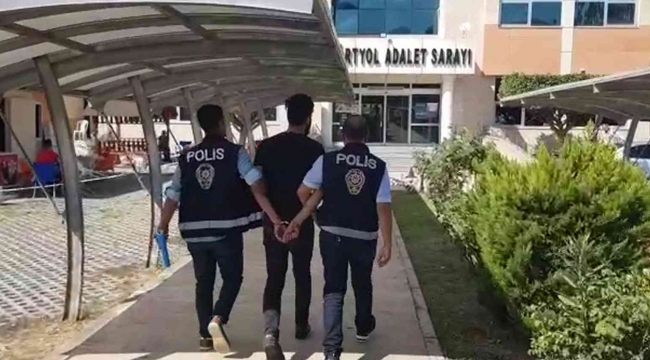 İnşaattan hırsızlık yapan şüpheli tutuklandı