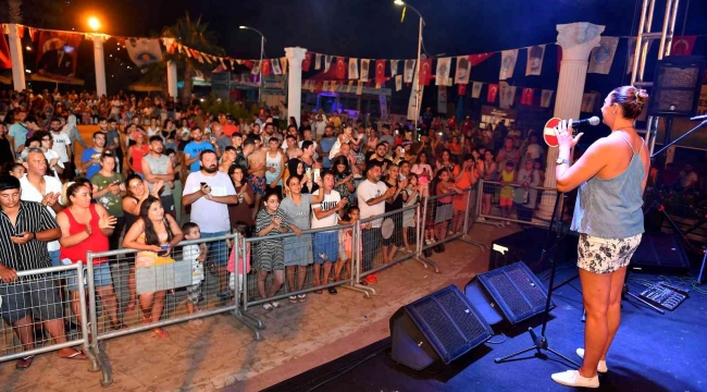 Kent Orkestrası Kızkalesi'nde konser verdi