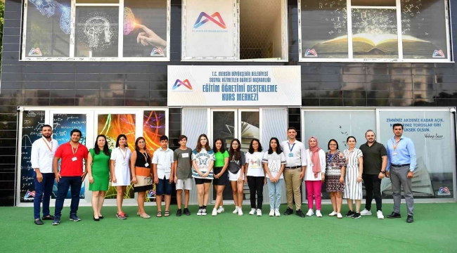 Mersin'de kurs merkezlerindeki öğrencilerden büyük başarı