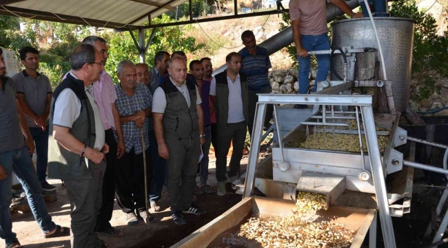 Orman Bölge Müdürü Yalçın, Mut'taki sahalarda incelemelerde bulundu