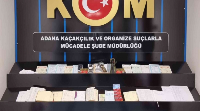 Tefecilerin evinden 8 milyon 350 bin lira değerinde senet çıktı