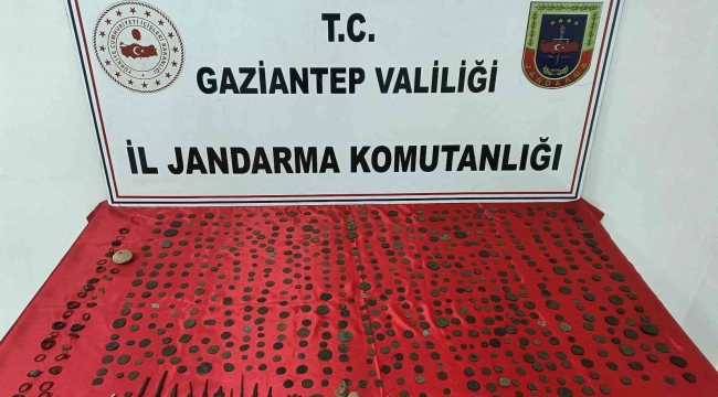 Gaziantep'te uyuşturucu ve tarihi eser kaçakçılığı operasyonu: 2 gözaltı