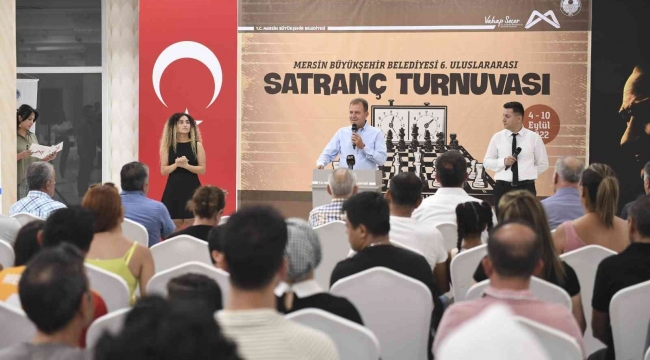 Mersin Büyükşehir Belediyesi 6. Uluslararası Satranç Turnuvası sona erdi