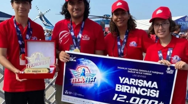 TEKNOFEST'te Mersin damgası