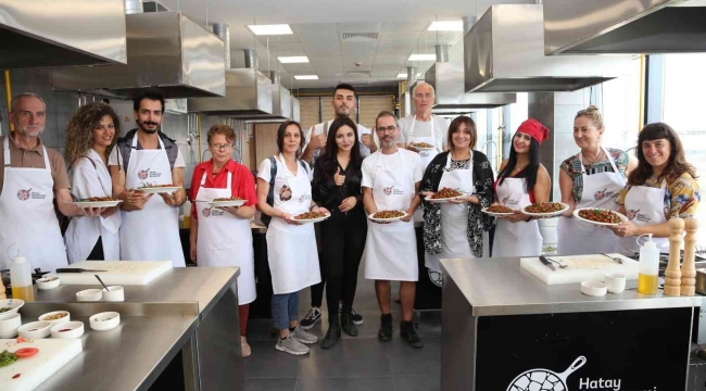 Avrupalı konuklar Hatay mutfağını deneyimledi