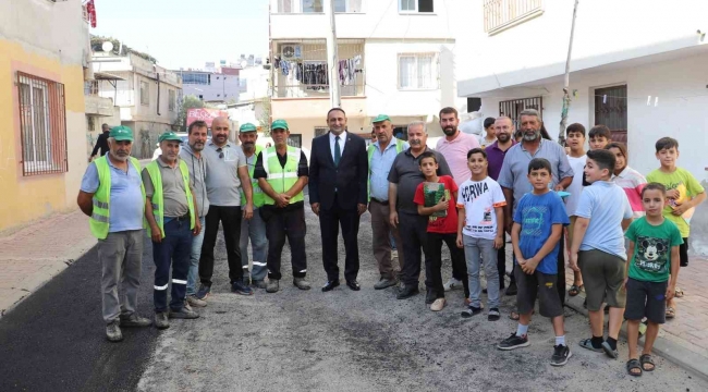 Başkan Yılmaz, mahallelerde yürütülen çalışmaları yerinde inceledi