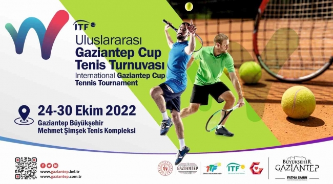 Gaziantep'te tenis turnuvası yapılacak