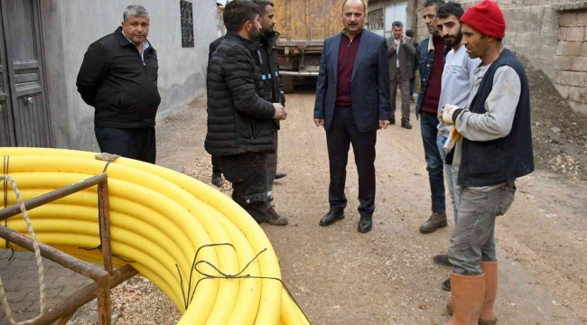 Araban'da doğalgaz alt yapı çalışmaları devam edecek